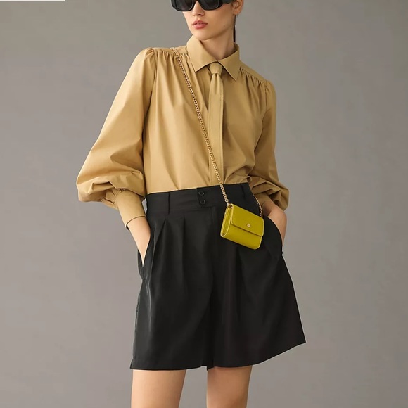 Anthropologie Pants - NWT Anthropologie Pleated Long Short